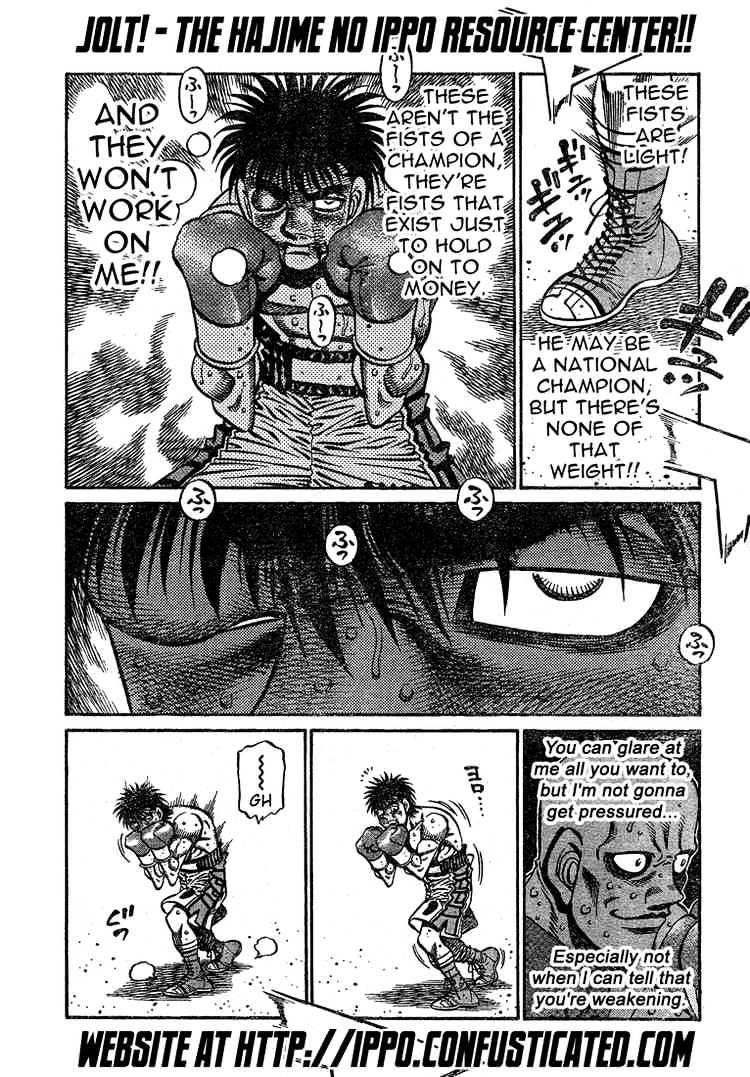 Hajime no Ippo: Fighting Spirit, Chapter 781 image 13